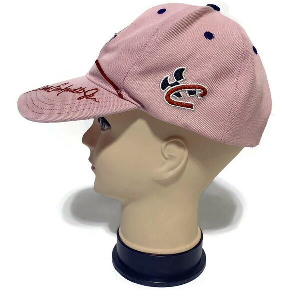 Dale Earnhardt Jr Women's Pink Ball Cap Budweiser NASCAR Adjustable - Picture 4 of 7